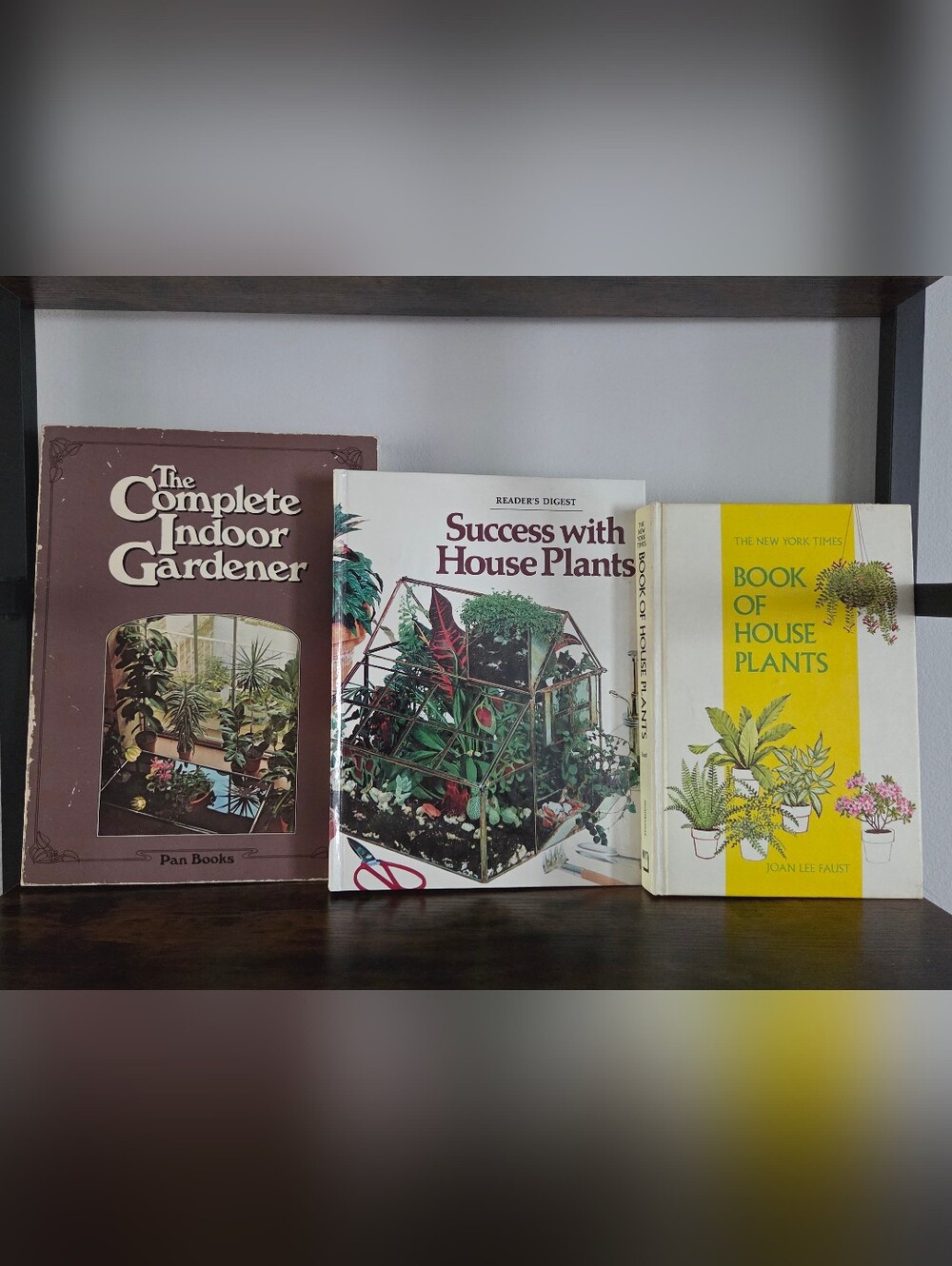 Vintage Houseplant Book Collection (Set of 3)